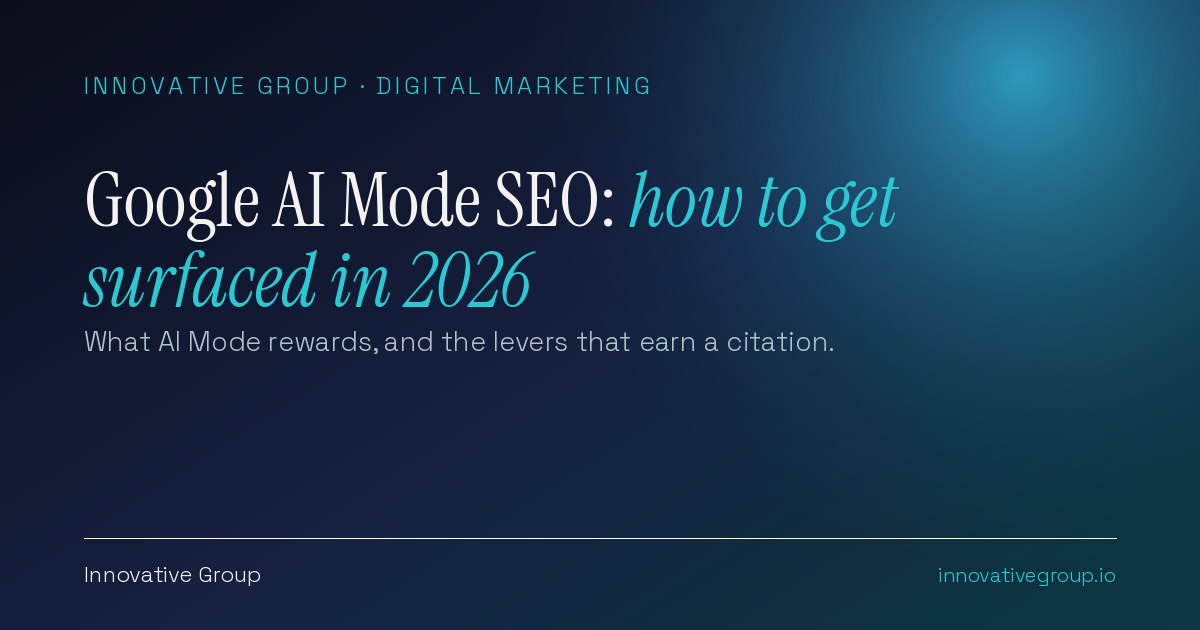 Google AI Mode SEO: what AI Mode rewards and the levers that earn a citation